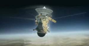 20 වසරක සෙනසුරු ගවේෂණයෙන් පසු Cassini අභ්යවකාශ යානයේ අවසාන ගමන.
