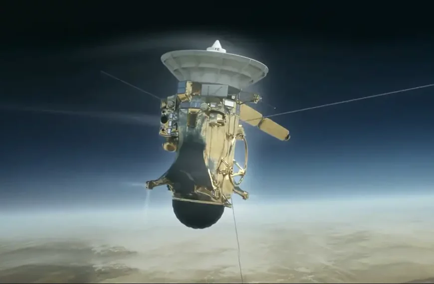20 වසරක සෙනසුරු ගවේෂණයෙන් පසු Cassini අභ්යවකාශ යානයේ අවසාන ගමන.