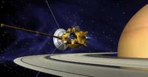 Cassini අභ්යවකාශ යානය සෙනසුරු කරා යන ගවේෂණාත්මක ගමන